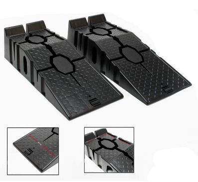 BRAND NEW 1Pair Black Heavy Duty Car Ramps