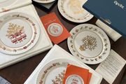 6 Spode Christmas plates