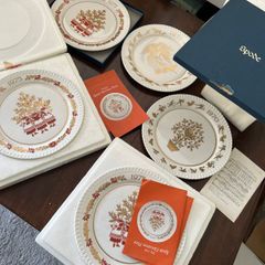 6 Spode Christmas plates
