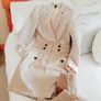 Cream High Waist Skirt - Size 6 Image 3