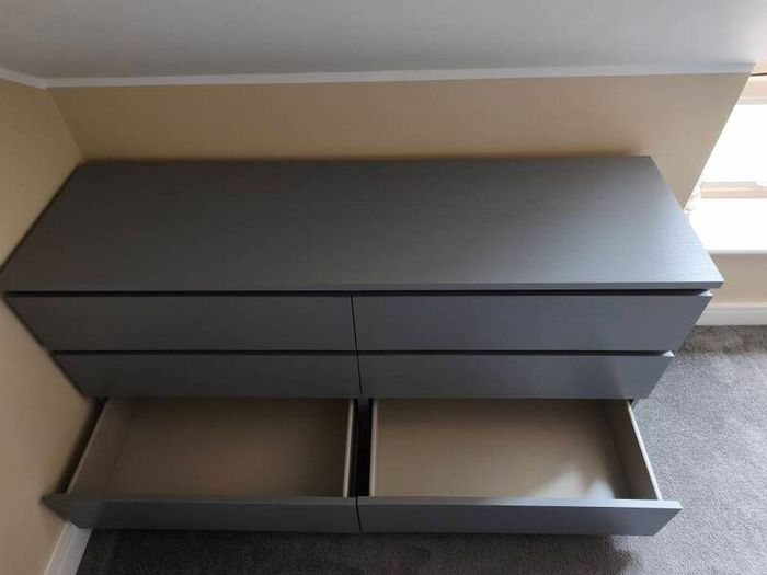 Ikea Malm Chest of 6 Drawers