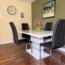 Glass Table & x4 chairs Image 2