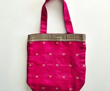Vintage Y2K Accessorize pink silk handbag party wedding cocktail wedding debs prom