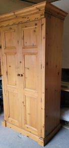 Handmade Solid Wood Wardrobe.
