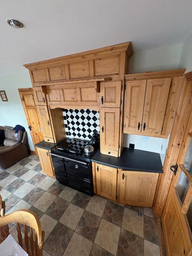Solid Pine Kitchen Unit