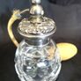 Vintage Art Nouveau Style Silver Topped Crystal Perfume Atomiser Image 4