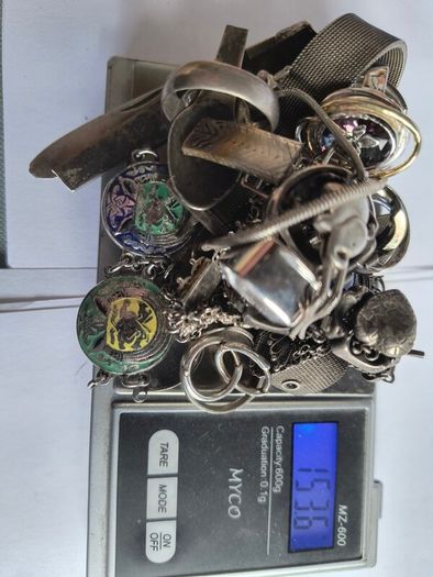 Silver Scrap 153 Grams