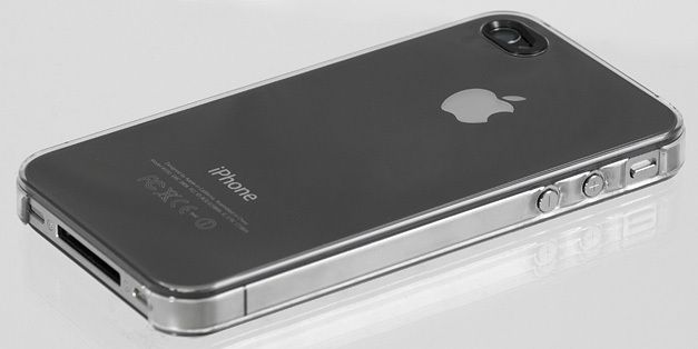 Ultra Thin Crystal Clear Hard Case Cover for iPhone 4/4S + 2 Free Sceen Protector