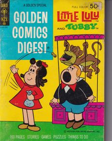 Golden Comics Digest #29 Little Lulu & Tubby 1973 Gold Key Bronze Age Comic