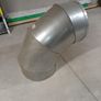 600mm ventilation duct 90 degree bend Image 2