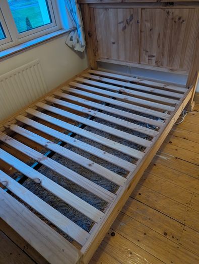 Double Bed and Mattress