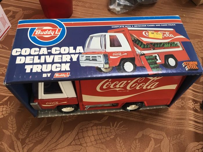 Coca Cola 1970 Rare Buddy L Delivery Truck
