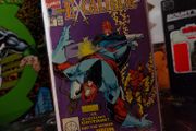 Excalibur ! Issue #22 ! Starring Crussader X, Captain Britain and Iron Man ! Copper Age Comic from 1990 ! by Marvel !