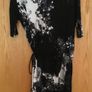 DIESEL Jersey Dress New Black & White.    The Diesel QUARY Dress Image 7