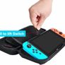 Switch Case Compatible with Nintendo Switch/Switch OLED - Carrying Case with 20 Game Cartridges, Protective Hard Shell Travel Case Pouch for Nintendo Switch Console & Accessories Image 3