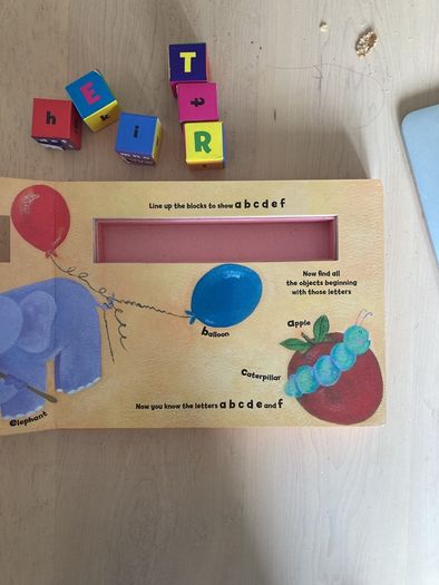My Letter Block Book