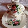 COLCLOUGH Bone China 3 cups and 6 plates Image 2