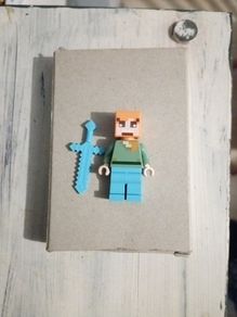 Lego minifigures Minecraft Alex