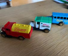 Corgi Model Cars x3