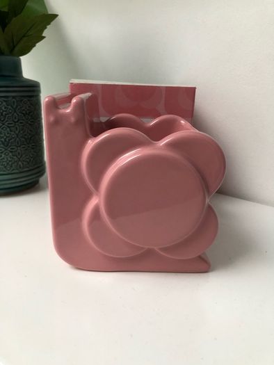 Orla Kiely Snail Bubblegum Planter -BNIB