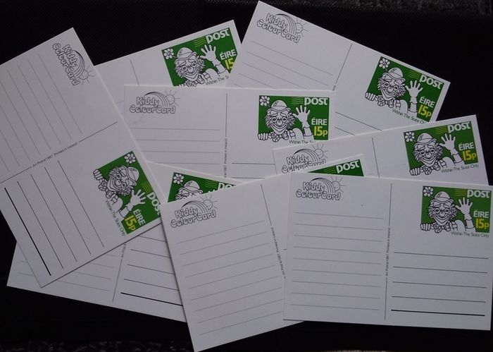 An Post 1987 " Kiddy Colour Cards " Collection