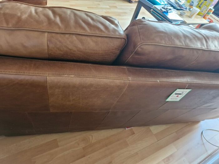 Leather 3-piece suite