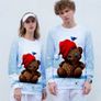 Men's Xmas Mens Ladies Christmas Jumper T Shirt Womens Top Sweatshirt Sweater Long Sleeve Image 3