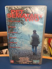 Pet Semetary Two VHS