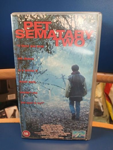 Pet Semetary Two VHS