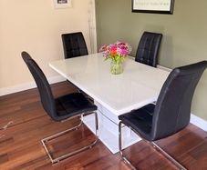 Glass Table & x4 chairs