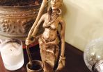 Metal statues, ornaments