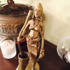 Metal statues, ornaments