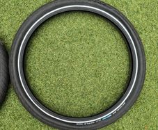 2 Schwalbe Big Apple 20x2.15 55-406 Bike Tyres Excellent Condition