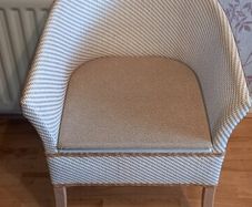 Basket Weave Commode Chair