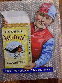 Ogdens Robin show card