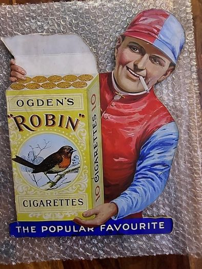 Ogdens Robin show card