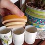 3 vintage 1970s Portmerion Kitchen Jars Image 7