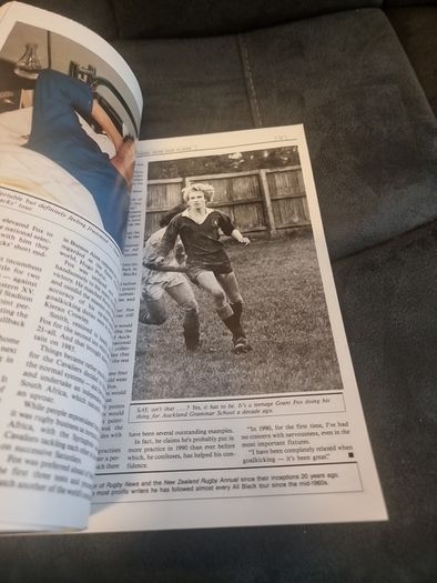 The Big Black Rugby Book  1990