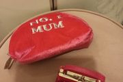 mothers day matching make up purse and coin purse