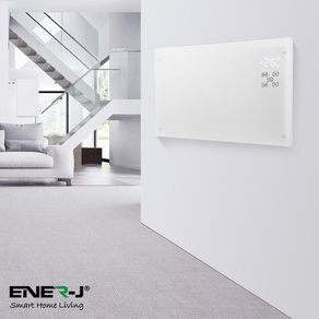 Wi-Fi Panel Heater 2KW White Glass