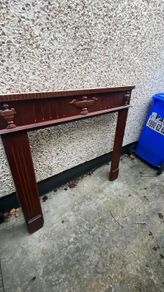 mahogany fireplace