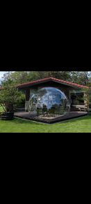Geodesic frameless "GRAVITY" dome