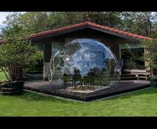 Geodesic frameless "GRAVITY" dome