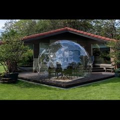 Geodesic frameless "GRAVITY" dome