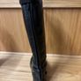 Kids leather QHP riding boots size UK 4 Image 3