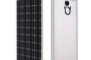 Solar Panel 100w 200w 30MM Thickness Aluminum Frame Glass Solar Panel 100W 36 Cell 12V 18V for Camper Van Mobile Home Outdoor Roof Boat