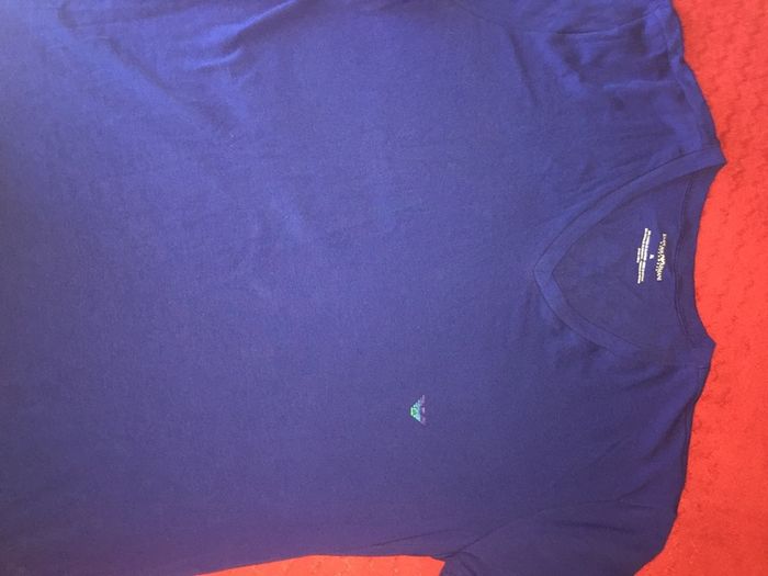 Armani Eagle Stretch Cotton V-Neck T Shirt, Marine, SIZE XL BRAND NEW