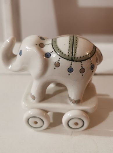 Small Ceramic Elephant Ornament