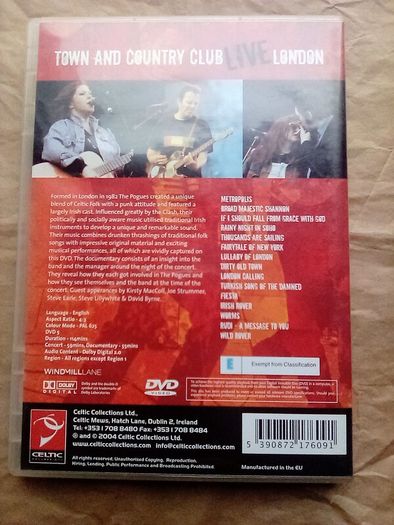 DVD: The Pogues Live (postage included)
