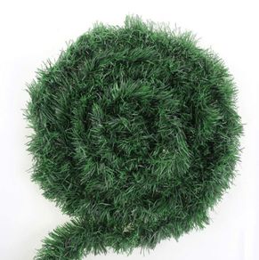Green Christmas Garland Decorations,50Feet/15.5 M Christmas Tinsel Garland Artificial Greenery Garland Decorations (FREE POSTAGE)